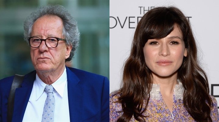  Geoffrey Rush y Yael Stone