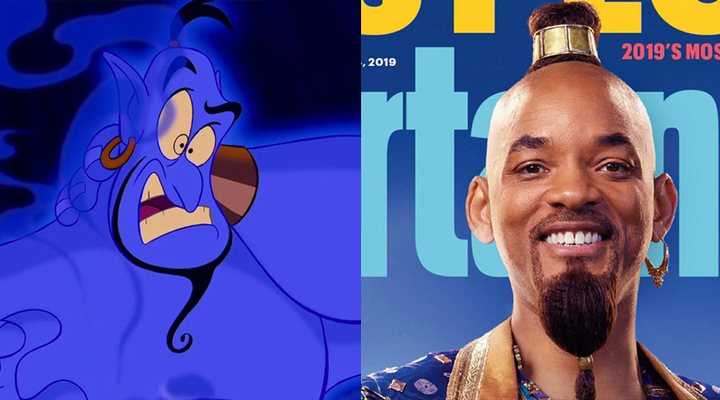  Will Smith como el Genio de la Lámpara en 'Aladdin'