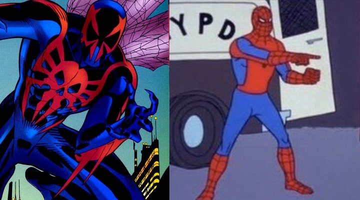 Spider-Man 2099 y Spider-Man 1967