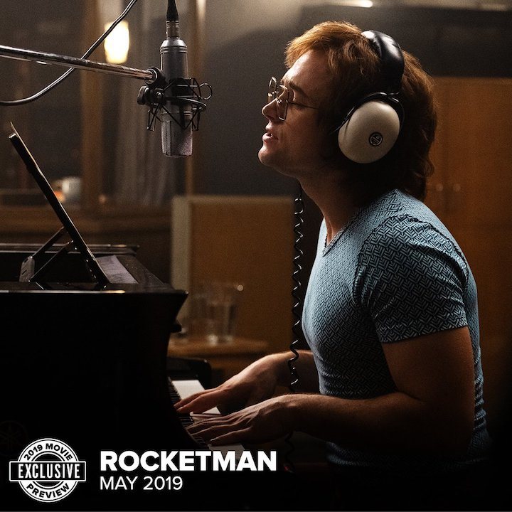 Taron Egerton en 'Rocketman'