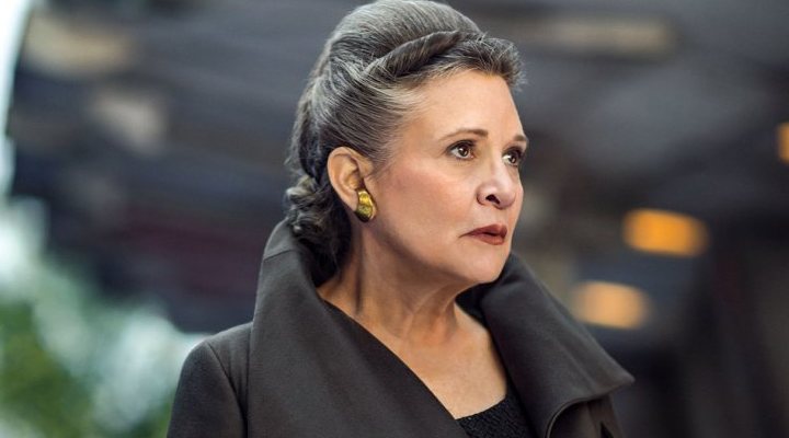 Carrie Fisher como Leia en 'Star Wars'