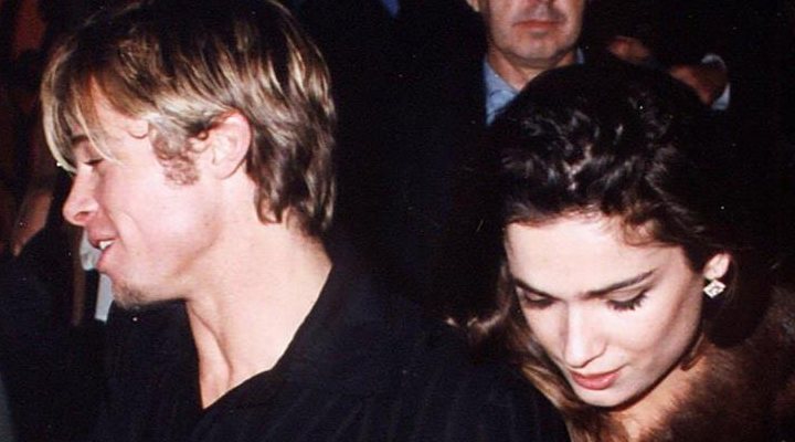 Brad Pitt con Mar Saura