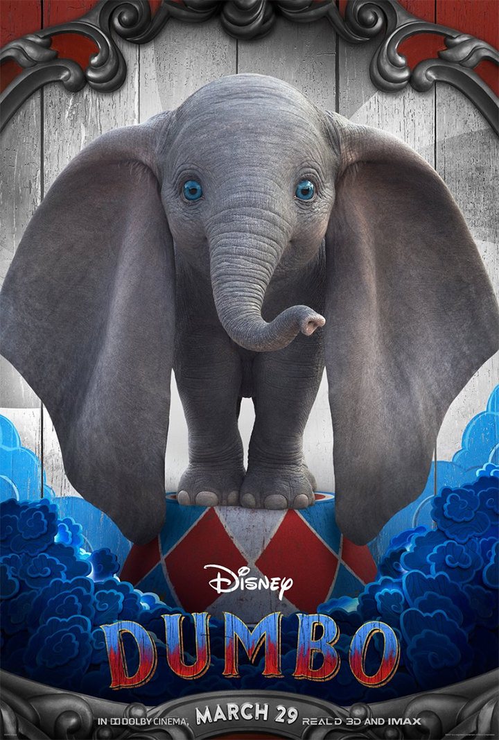 Póster de 'Dumbo' de Tim Burton