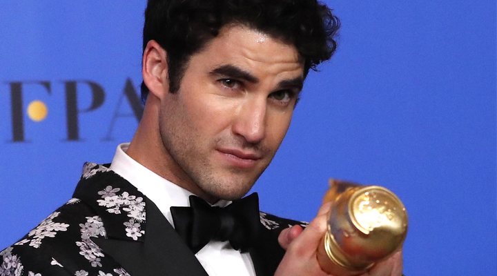 Darren Criss en los Globos de Oro 2019