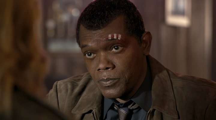 Samuel L. Jackson en 'Capitana Marvel'