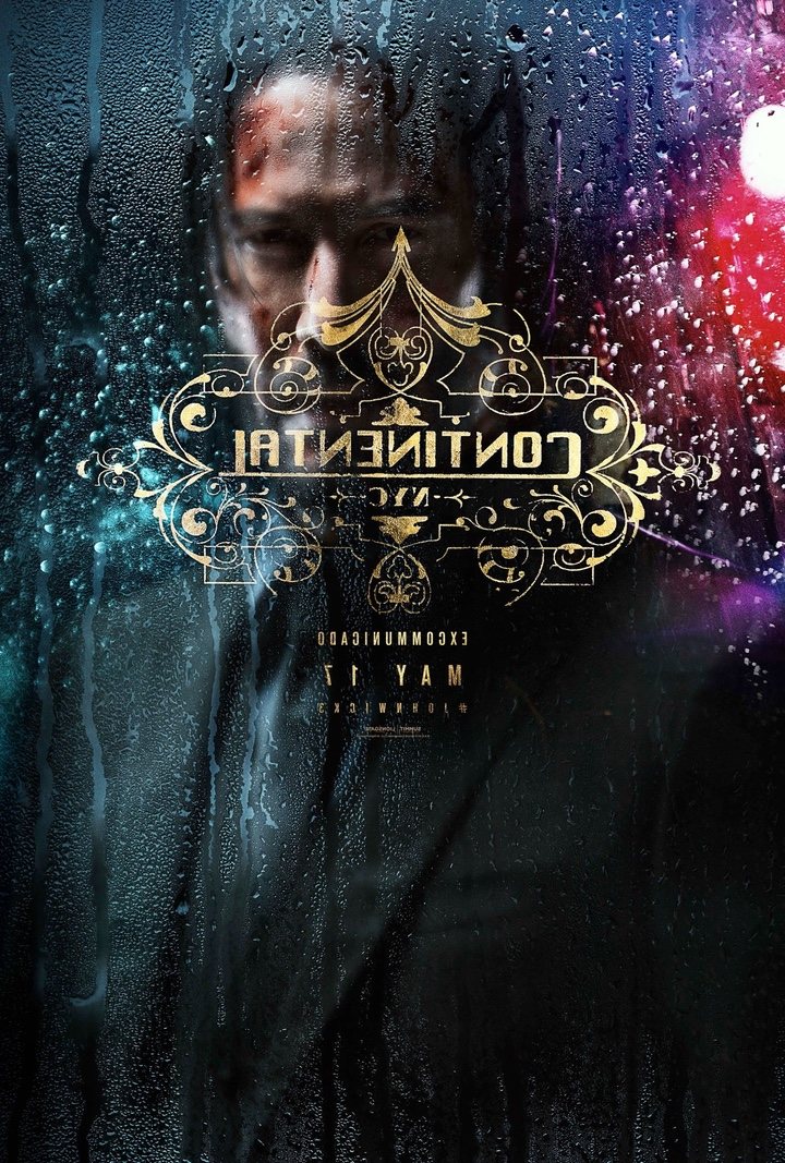  Póster oficial 'John Wick 3'