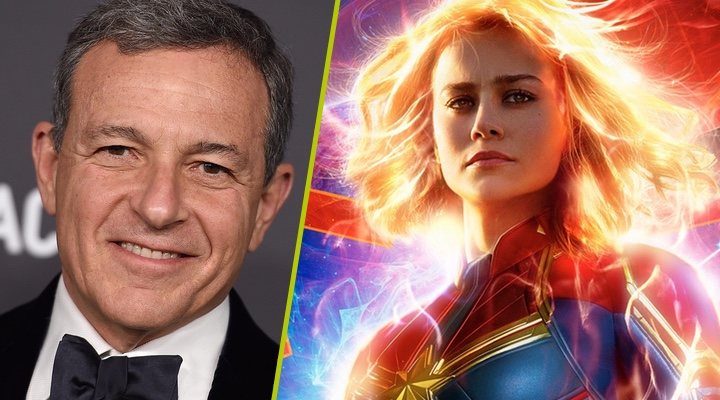  Bob Iger y 'Capitana Marvel'