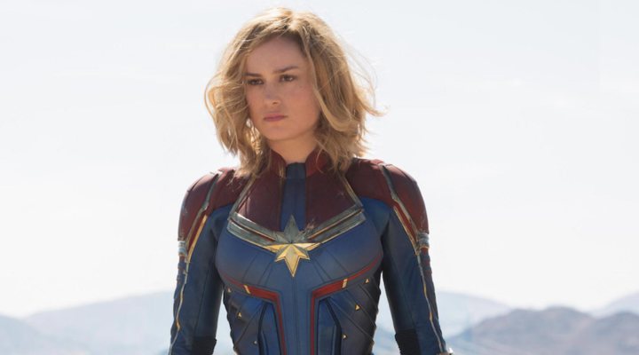 Entrenamiento Brie Larson Capitana Marvel