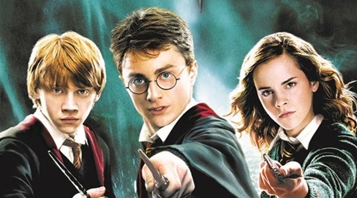 Protagonistas de 'Harry Potter'