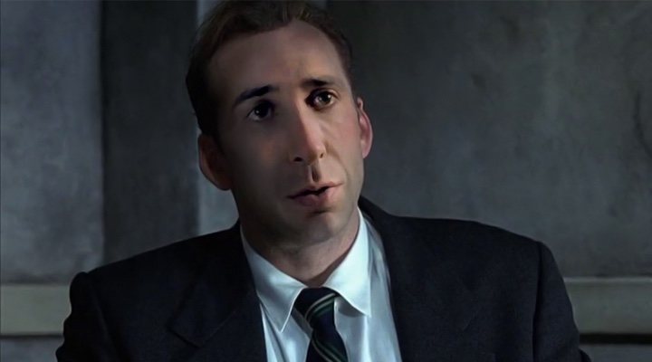 Nicolas Cage con el rostro de David Schwimmer