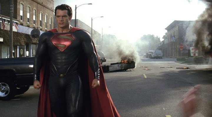 Henry Cavill como Superman en 'El Hombre de Acero'