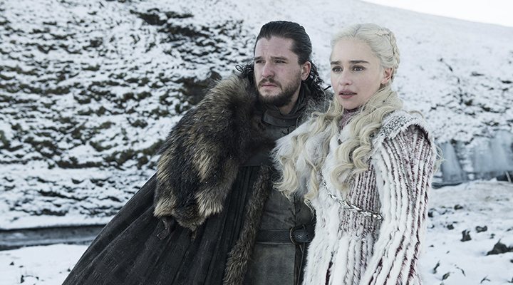 Daenerys y Jon Snow en la temporada 8 de 'Juego de Tronos'