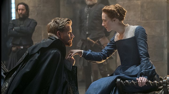 'Saoirse Ronan y Jack Lowden en 'María Reina de Escocia''