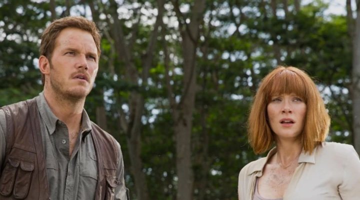 Chris Pratt y Bryce Dallas Howard