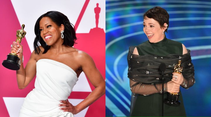 Regina King y Olivia Colman