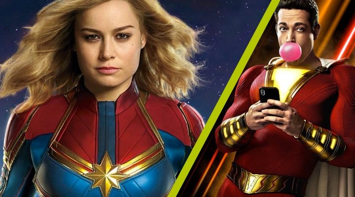 'Capitana Marvel' y '¡Shazam!'