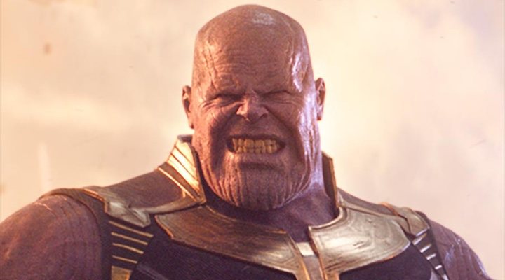 Thanos, el villano de la saga de Vengadores