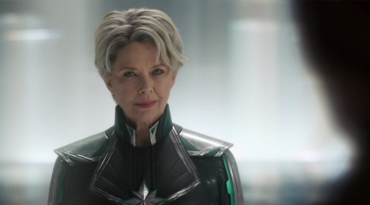  Annette Bening como la Inteligencia Suprema en 'Capitana Marvel'