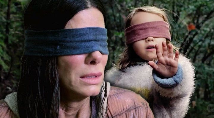 Sandra Bullock y Vivien Lyra en 'A ciegas'