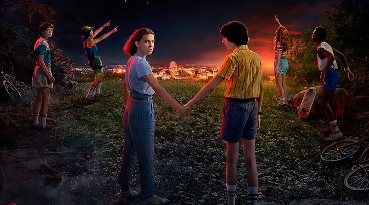  Póster promocional tercera temporada 'Stranger Things'