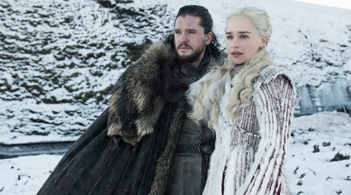 Jon y Daenerys en la octava temporada de 'Juego de Tronos'