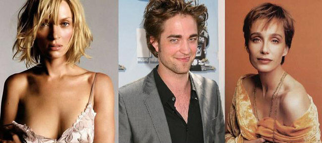 Pattinson, Thurman y Thomas en 'Bel Ami'