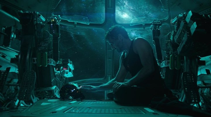 Robert Downey Jr. como Tony Stark en 'Vengadores: Endgame'