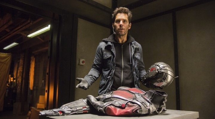 Paul Rudd como Scott Lang en 'Ant-man'