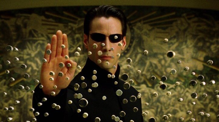 'Bullet time' en 'Matrix'