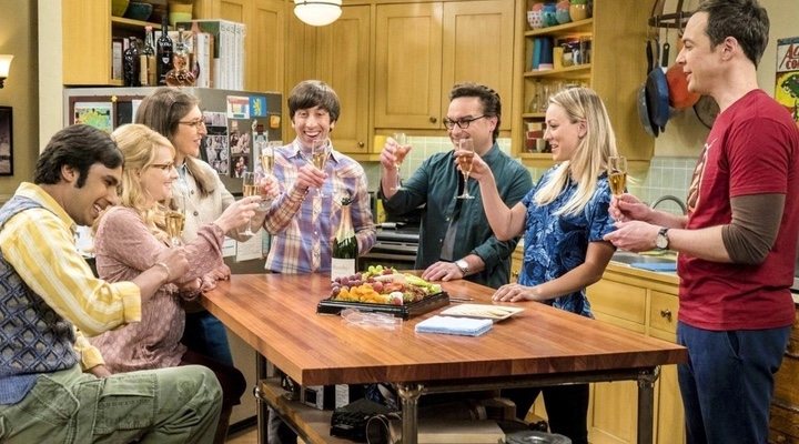  Protagonistas de 'The Big Bang Theory'