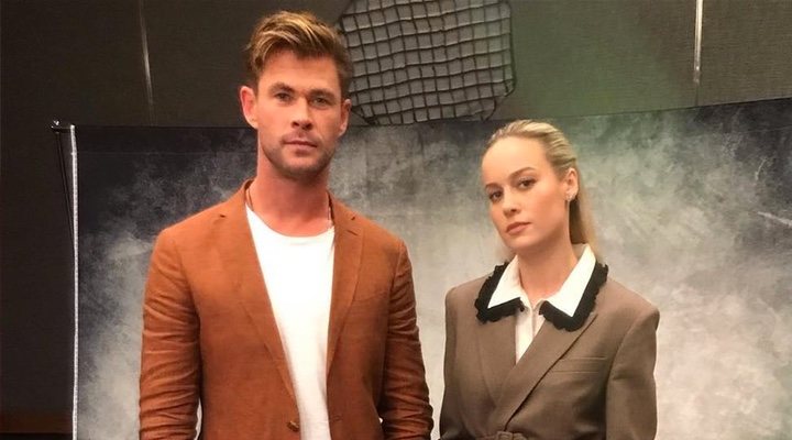 Chris Hemsworth y Brie Larson