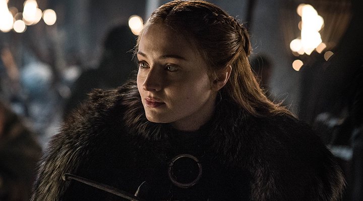 'Sansa Stark en una imagen de la temporada 8 de 'Juego de Tronos''