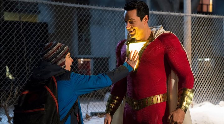  Zachary Levi y Jack Grazer en '¡Shazam!'