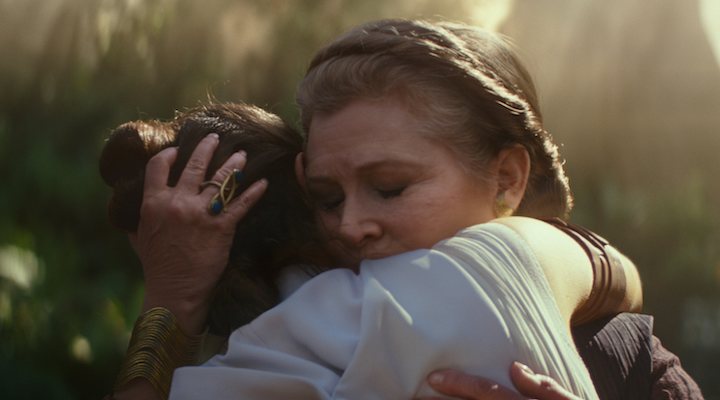 Rey y Leia