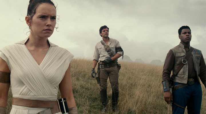  Daisy Ridley y Oscar Isaac en 'Star Wars: The Rise of Skywalker'