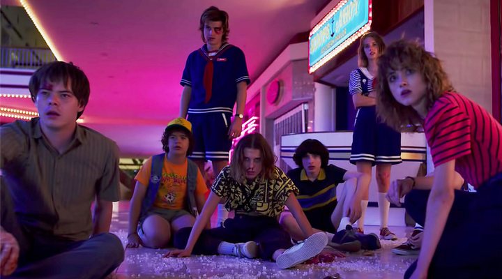  Los protagonistas de la tercera temporada de 'Stranger Things'