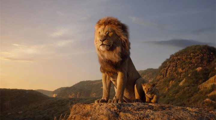  Mufasa y Simba en 'El Rey León'