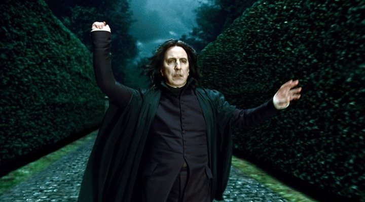  Alan Rickman como Severus Snape en 'Harry Potter y las reliquias de la muerte: parte 1'