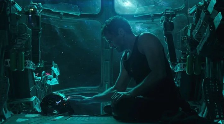 Robert Downey Jr. como Tony Stark en 'Vengadores: Endgame'