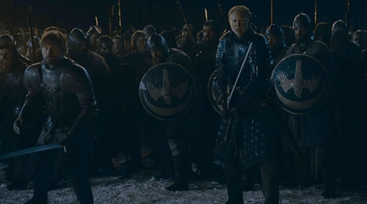 'Jaime y Brienne se preparan para la batalla'