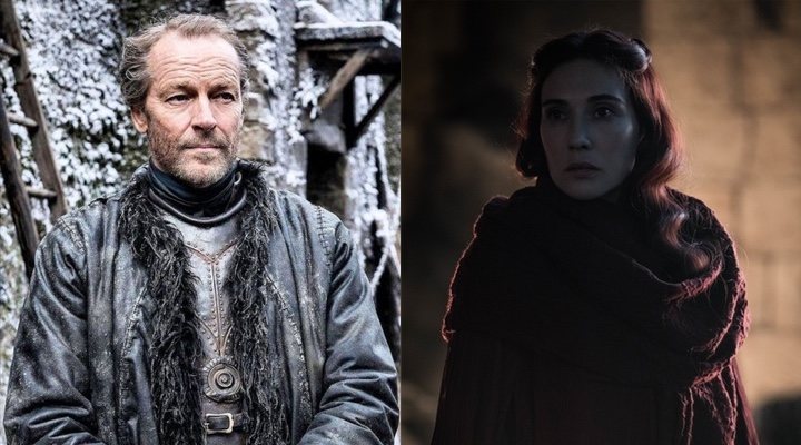 Jorah Mormont y Melisandre