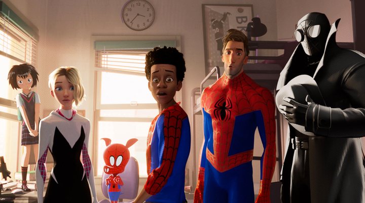  Los protagonistas de 'Spider-Man: Un nuevo universo'