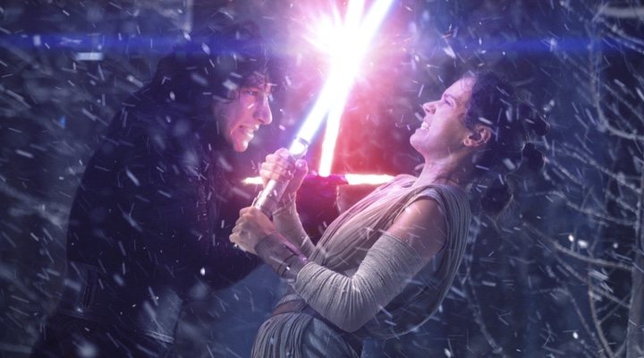  'Star Wars': Rey y Kylo enfrentados