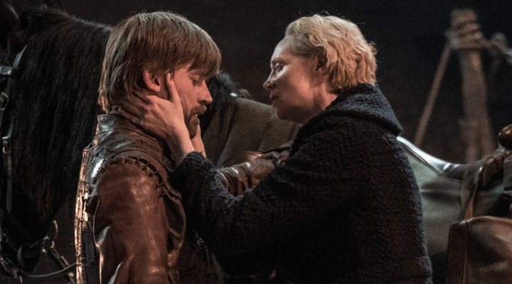  Jaime y Brienne en el 8x04 de 'Juego de Tronos'