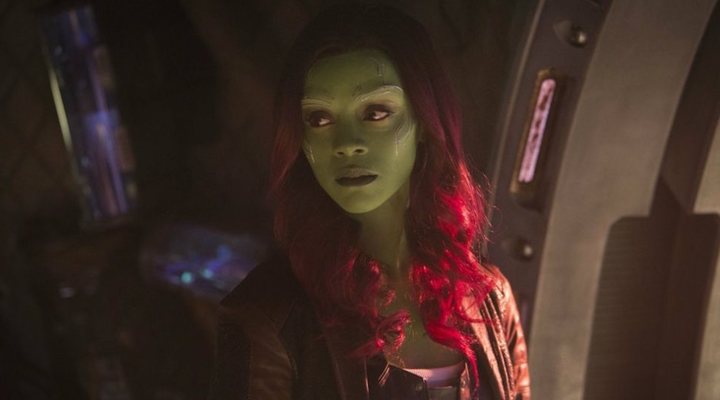 Gamora en 'Vengadores: Infinity War'