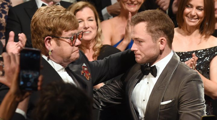 Elton John y Taron Egerton