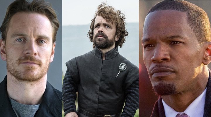  Michael Fassbender, Peter Dinklage y Jamie Foxx gRUPO Salvaje