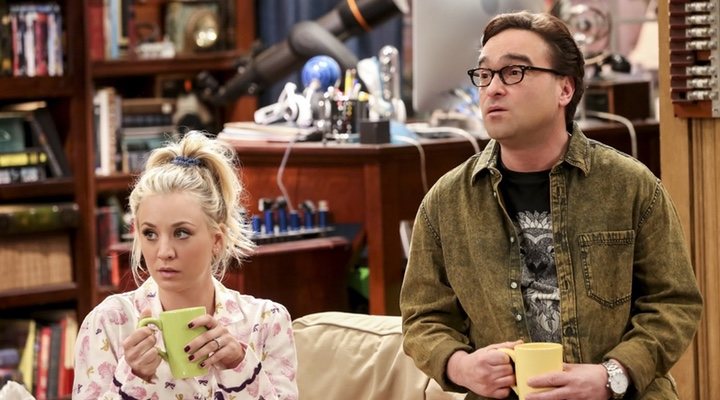  Penny y Leonard 'The Big Bang Theory'