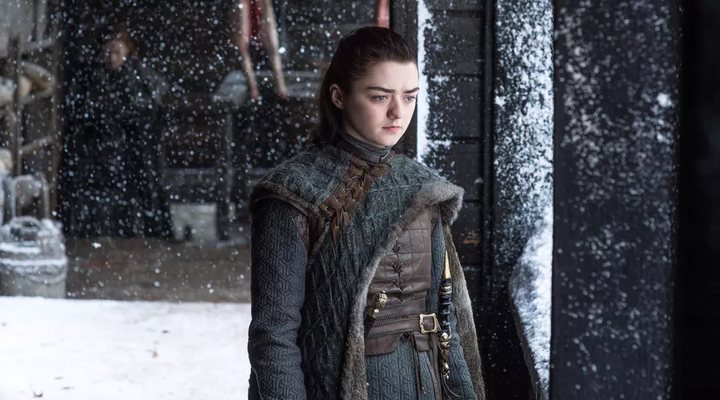  Maisie Williams como Arya Stark en 'Juego de Tronos'