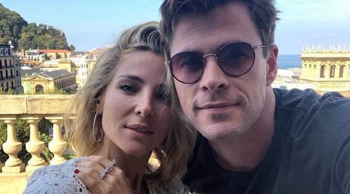 Chris Hemsworth y Elsa Pataky